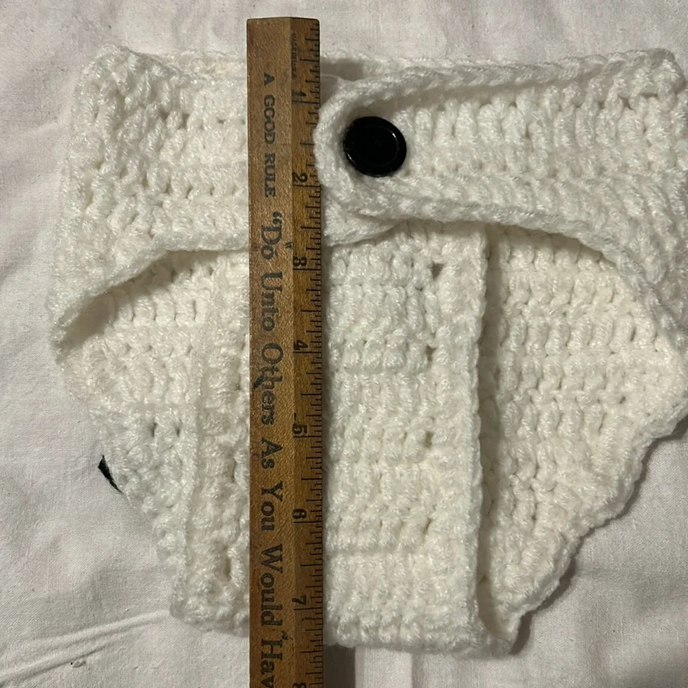 🔥🔥HP🔥🔥NWOT Minnie Mouse 4-pc Handmade Costume Baby Girl Sz 0-6 gift photo op - Picture 10 of 12